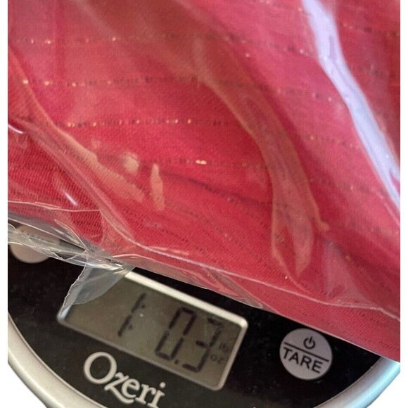 House Of Harlow X Revolve Red Metallic Halter Open Back Maxi Front Slit Button S - Picture 12 of 14